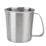 Measuring Cup 304 Stainless Steel CorrosionResistant Coffee Milk Frothing Cup with Scale for Home Coffee Shop(700ML ) In Australia - Darrahopens