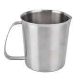 Measuring Cup 304 Stainless Steel CorrosionResistant Coffee Milk Frothing Cup with Scale for Home Coffee Shop(700ML ) In Australia - Darrahopens