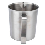 Measuring Cup 304 Stainless Steel CorrosionResistant Coffee Milk Frothing Cup with Scale for Home Coffee Shop(700ML ) In Australia - Darrahopens