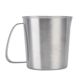 Measuring Cup 304 Stainless Steel CorrosionResistant Coffee Milk Frothing Cup with Scale for Home Coffee Shop(700ML )