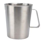Measuring Cup 304 Stainless Steel CorrosionResistant Coffee Milk Frothing Cup with Scale for Home Coffee Shop(1500ML ) In Australia - Darrahopens