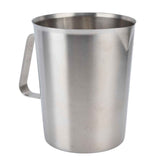 Measuring Cup 304 Stainless Steel CorrosionResistant Coffee Milk Frothing Cup with Scale for Home Coffee Shop(1500ML ) In Australia - Darrahopens