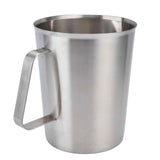 Measuring Cup 304 Stainless Steel CorrosionResistant Coffee Milk Frothing Cup with Scale for Home Coffee Shop(1500ML ) In Australia - Darrahopens