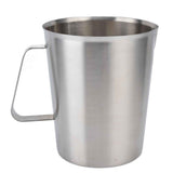 Measuring Cup 304 Stainless Steel CorrosionResistant Coffee Milk Frothing Cup with Scale for Home Coffee Shop(1500ML ) In Australia - Darrahopens