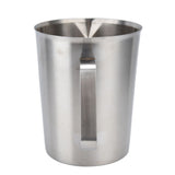 Measuring Cup 304 Stainless Steel CorrosionResistant Coffee Milk Frothing Cup with Scale for Home Coffee Shop(1500ML )