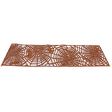 Rectangle Shape Tablecloth Hollow Out Table Runner for Wedding Household DecorationsBrown In Australia - Darrahopens