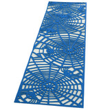 Rectangle Shape Tablecloth Hollow Out Table Runner for Wedding Household DecorationsLight Blue