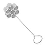 Aluminum Alloy DIY Baking Mold Dessert Beehive Shape Biscuits Donut Mold for Home Cake Shop7‑Hole Large