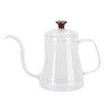 Glass Coffee Pot Swan Neck Thin Mouth Kettle HandMade Coffee Maker Pour Over Kettle(600 ml ) In Australia - Darrahopens