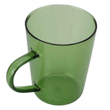 380ml Milk Cup High Borosilicate Glass Thermal Easy to Clean Glass Mug for Kitchens Hotels Coffee ShopsGreen In Australia - Darrahopens