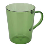 380ml Milk Cup High Borosilicate Glass Thermal Easy to Clean Glass Mug for Kitchens Hotels Coffee ShopsGreen In Australia - Darrahopens