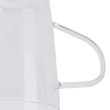 380ml Milk Cup High Borosilicate Glass Thermal Easy to Clean Glass Mug for Kitchens Hotels Coffee ShopsTransparent