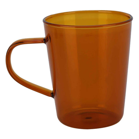380ml Milk Cup High Borosilicate Glass Thermal Easy to Clean Glass Mug for Kitchens Hotels Coffee ShopsBrown In Australia - Darrahopens