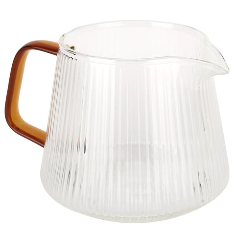 Coffee Cup High Borosilicate Transparent Thickened Tea Cup with Handle for Home Coffee Shop500ml In Australia - Darrahopens