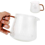Coffee Cup High Borosilicate Transparent Thickened Tea Cup with Handle for Home Coffee Shop500ml In Australia - Darrahopens