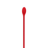 Small Spatula and Long Silicone Double Headed Mini Jam Cake Cream Makeup Bottle Spatula3pcs Red