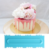 DIY Cream Scraper Combs Fondant Cake Pattern Modeling Tool for Home Kitchen Bakery1(Send Randomly)