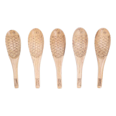 5Pcs Fish‑shaped Carved Rice Spoon Soup Spoon It Means More Than Every Year, Spoon Tableware In Australia - Darrahopens