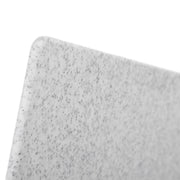 3Pcs Cutting Board Set Imitation Marble Pattern DoubleSided Chopping Board Kitchen Accessory(White )