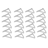24pcs Table Cloth Holder Stainless Steel Stable Durable Table Cloth Clip for Outdoor Garden Picnic
