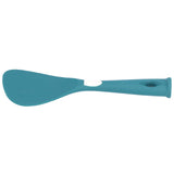 Silicone Cooking Utensils Silicone Stainless Steel Heat Insulation Anti Scalding Comfortable Grip Cooking UtensilsRice Scoop
