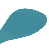 Silicone Cooking Utensils Silicone Stainless Steel Heat Insulation Anti Scalding Comfortable Grip Cooking UtensilsRice Scoop