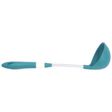 Silicone Cooking Utensils Silicone Stainless Steel Heat Insulation Anti Scalding Comfortable Grip Cooking UtensilsSpoon