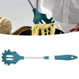 Silicone Cooking Utensils Silicone Stainless Steel Heat Insulation Anti Scalding Comfortable Grip Cooking UtensilsNoodle Strainer