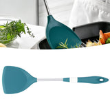 Silicone Cooking Utensils Silicone Stainless Steel Heat Insulation Anti Scalding Comfortable Grip Cooking UtensilsSpatula