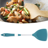 Silicone Cooking Utensils Silicone Stainless Steel Heat Insulation Anti Scalding Comfortable Grip Cooking UtensilsSpatula