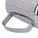 400ml Coffee Pitcher Cup 304 Stainless Steel Coffee Milk Frothing Cup for Home Bar