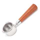 Coffee Bottomless Portafilter Stainless Steel Filter Holder Basket Replacement Tool Coffee Machine Accessory54mm Rosewood