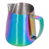 Milk Frothing Pitcher 304 Stainless Steel Milk Jugs Coffee Frothing Pitchers Latte Art Jug for Making Coffee600ml