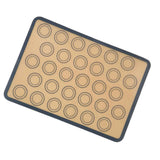 Baking Mat Food Grade Silicone and Glass Fiber Non Stick Heat Resistant Dough Mat for Making Pastry Pizza Bread In Australia - Darrahopens