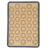 Baking Mat Food Grade Silicone and Glass Fiber Non Stick Heat Resistant Dough Mat for Making Pastry Pizza Bread