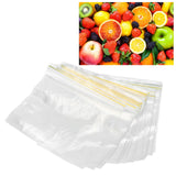 Polyethylene Sealed Preservation Bag Reusable Fresh Keeping Bags for Vegetable Fruit20pcs, 27x27cm /