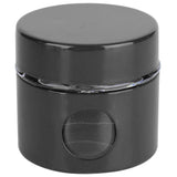 Coffee Bean Container Iron Glass Mini Sealed Jar Kitchen Storage Tank for Beans TeaBlack In Australia - Darrahopens