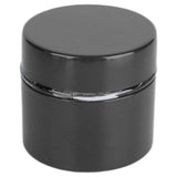 Coffee Bean Container Iron Glass Mini Sealed Jar Kitchen Storage Tank for Beans TeaBlack In Australia - Darrahopens