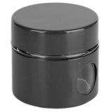 Coffee Bean Container Iron Glass Mini Sealed Jar Kitchen Storage Tank for Beans TeaBlack In Australia - Darrahopens