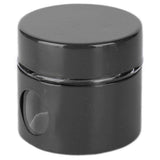 Coffee Bean Container Iron Glass Mini Sealed Jar Kitchen Storage Tank for Beans TeaBlack In Australia - Darrahopens