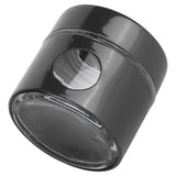 Coffee Bean Container Iron Glass Mini Sealed Jar Kitchen Storage Tank for Beans TeaBlack