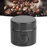 Coffee Bean Container Iron Glass Mini Sealed Jar Kitchen Storage Tank for Beans TeaBlack In Australia - Darrahopens
