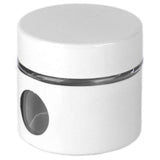 Coffee Bean Container Iron Glass Mini Sealed Jar Kitchen Storage Tank for Beans TeaWhite In Australia - Darrahopens