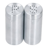 2pcs Spice Jar Stainless Steel Seasoning Bottle Salt and Pepper Shaker Kitchen ToolStainless Steel Color