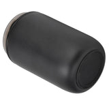 280ml Coffee Cup Household Portable Large Capacity Silicone Stainless Steel Vacuum Flask for Birthday GiftBlack