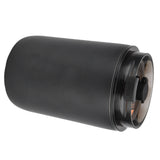 280ml Coffee Cup Household Portable Large Capacity Silicone Stainless Steel Vacuum Flask for Birthday GiftBlack