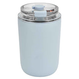 280ml Coffee Cup Household Portable Large Capacity Silicone Stainless Steel Vacuum Flask for Birthday GiftBlue In Australia - Darrahopens