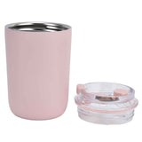 280ml Coffee Cup Household Portable Large Capacity Silicone Stainless Steel Vacuum Flask for Birthday GiftPink In Australia - Darrahopens