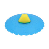 Silicone Lid Dustproof and Heat Resistant Hot and Cold Beverage Cup Cover for Kitchen HomeBlue In Australia - Darrahopens