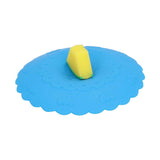 Silicone Lid Dustproof and Heat Resistant Hot and Cold Beverage Cup Cover for Kitchen HomeBlue In Australia - Darrahopens